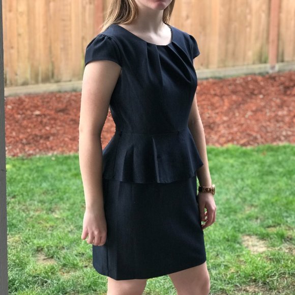 ✨✨connected apparel Midi Peplum Dress NWT✨✨ - Picture 4 of 9